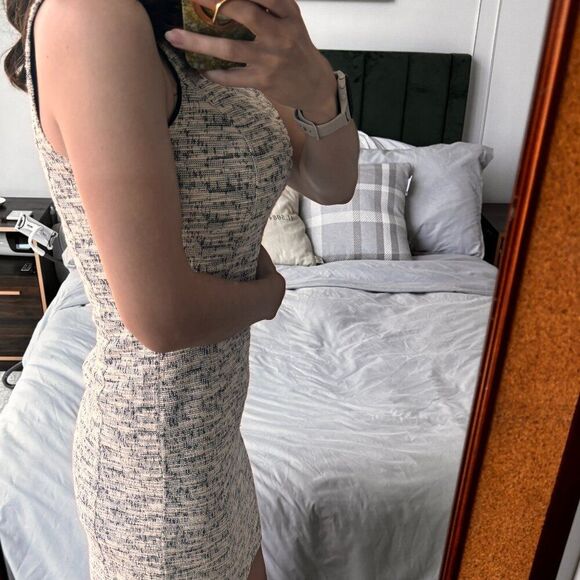 Grey tweed Ann Taylor Loft Dress - Picture 6 of 7